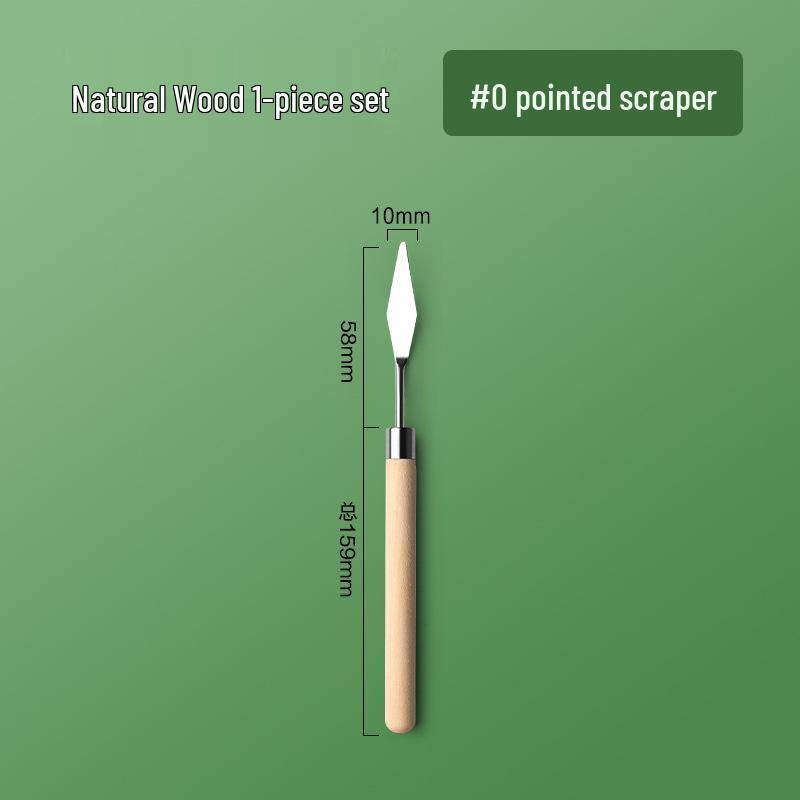 Conjunto Completo de Raspadores para Pastel a Óleo: Ferramentas de Textura de Pigmento com Areia de Quartzo e Paleta Acrílica