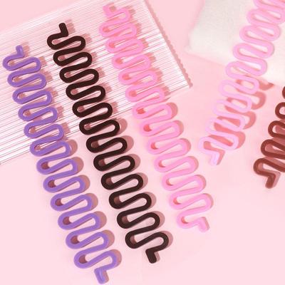 1pcs Magic Multiple Hair Braided Tool Girls Side Braid Hair Clips Wavy Twist Tool Hairpin Women Salon Barber Hair Styling Tools