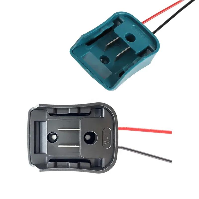 Für Makita 10,8V-12V Li-Ionen-Akku DIY-Adapter-Dock Stromanschluss Akku-Ausgangsadapter für Makita 12V-Akku