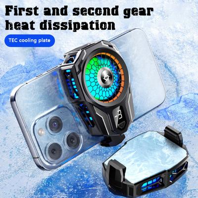SL-16 Digital Display Mobile Phone Cooler Cooling Fan Radiator For Phone Cooler System Cool Heat Sink For Cellphones Tablets