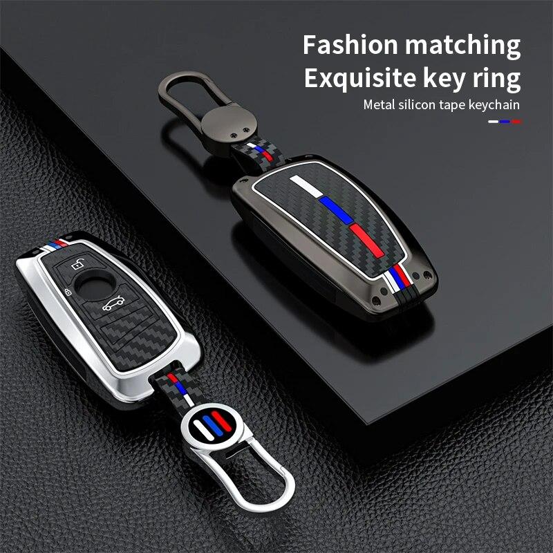 Zinc Alloy Car Remote Key Case Cover Shell for BMW 1 3 5 7 Series X1 X3 X4 X5 F10 F15 F16 F20 F30 F18 F25 M3 M4 E34 Accessories