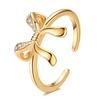 925 Silver Open Ring Gold Color Rotate Star Wing Ring For Men Woman Trendy Styles Yoof Gift Fahsion Jewelry