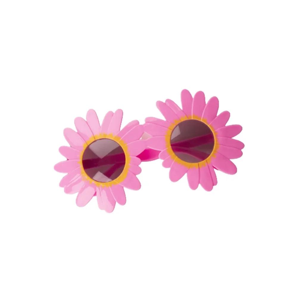 Sunflower Sunglasses Little Daisy Shape Sun Glasses Funny Party Decorative Eyeglasses Plastic Gathering Picnic Photography Props
