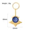 Mondo Ice Element Eye of God Merchandise Keychain Pendant Small Pendant for Car Keys Bag Decoration Birthday Gift School Festival Anime Accessories