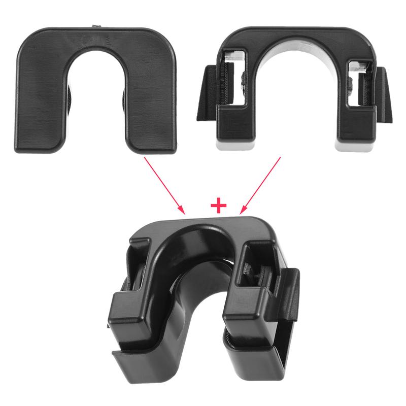 2Pcs Rear Loading Cover Wrapping Clips,Anti Folding Mounting Brackets,For Ford Focus 3 MK3 mondeo MK4 Fiesta MK7 MK8 B-Max C-Max