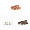 Ladies Leather Belt With Alloy Buckle For Business Casual And Denim Styling