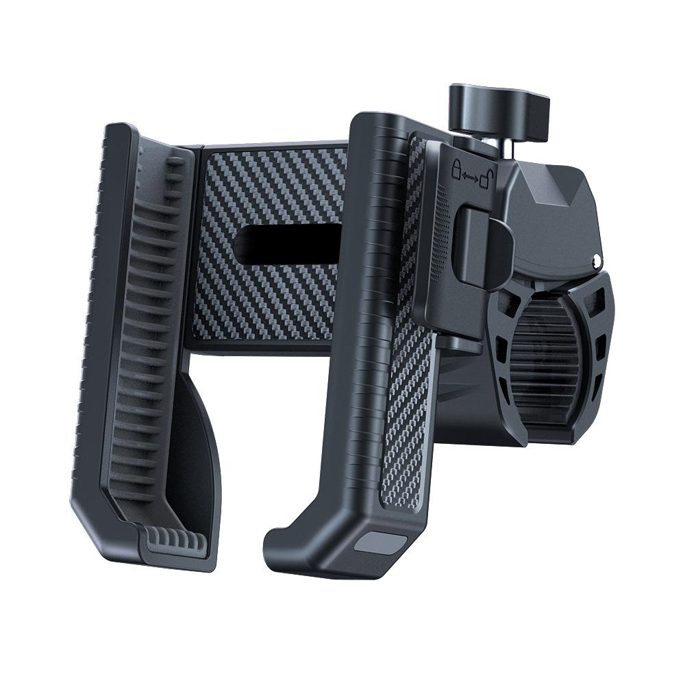 Electric car motorcycle mountain bike takeaway rider battery car shockproof cell phone holder