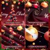 Christmas Decoration Holiday Theme Christmas Backdrop New Year Banner Light String Holiday Banner For Holiday Celebration Event