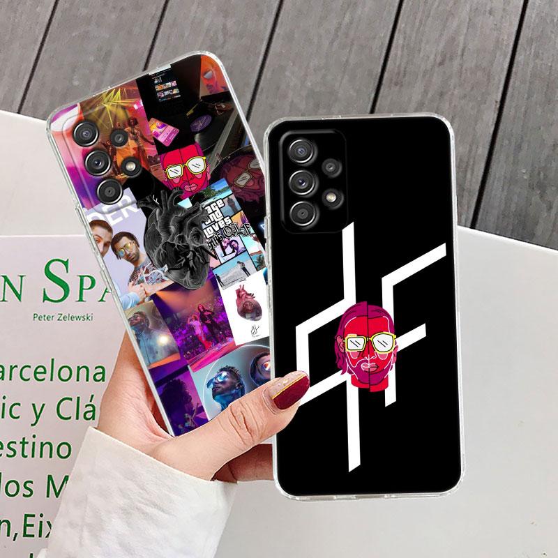Singer PNL QLF Rapper Clear Phone Case For Samsung Galaxy A56 A57 A37 A55 A54 A36 A35 A26 A25 A16 A17 A07 A52 A34 A73 A21s Cover