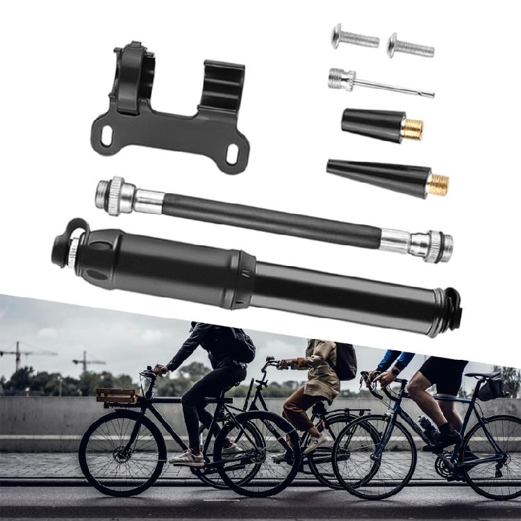 Aluminiumlegierung Fahrrad Luftpumpe 100 PSI Klein Tragbar Radfahren Handpumpe Hochdruck Fahrrad Reifenfüller