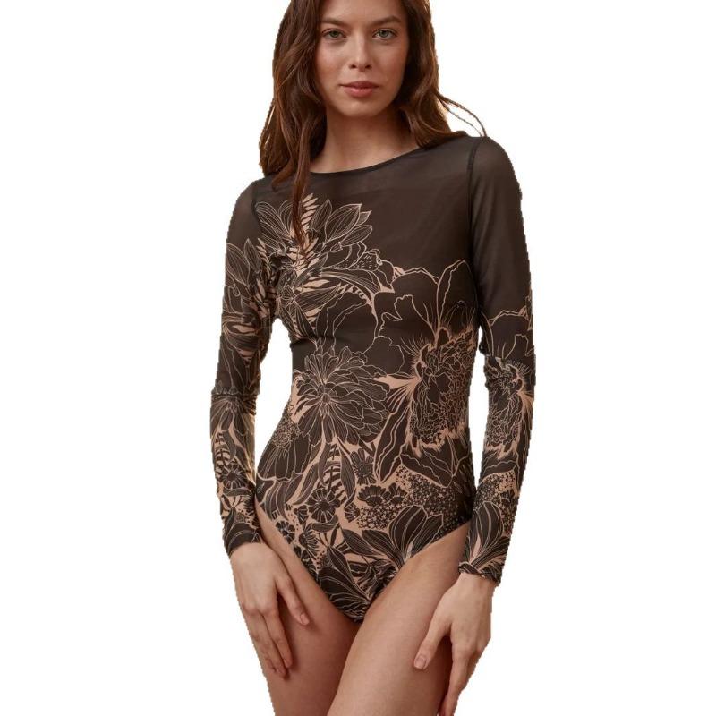 2026 New European and American One-piece Swimsuit Bikini Swimsuit