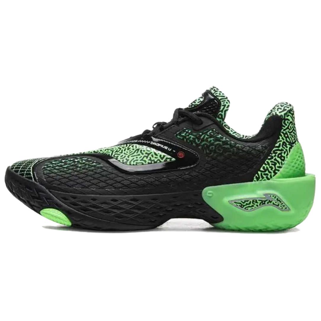 Li Ning BadFive 5 LOW Cushioning Slip Resistant Abrasion Resistant Breathable Rebound Grip Low top Basketball Shoes ABFW003-10 41