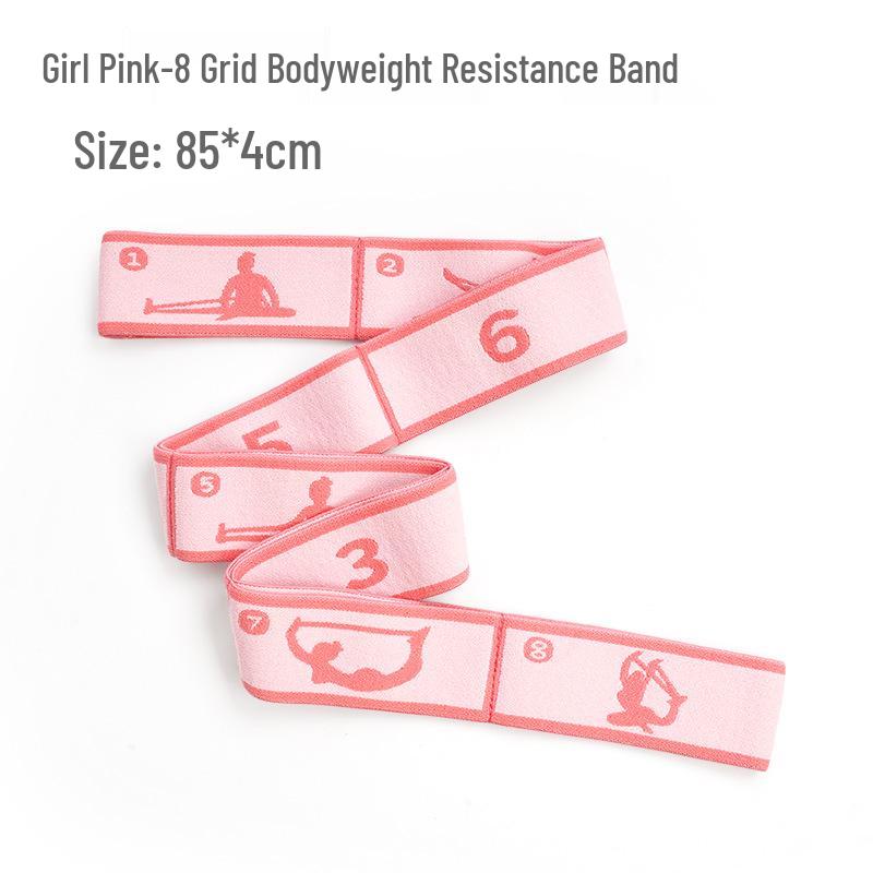 Yoga Elastic Fitness Stretch Band for Adults & Kids