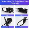 Left Electric Rearview Mirror with Turn Signal for 2006-2010 Volkswagen Polo