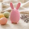 Candy Storage Box 3D Printed Bunny Ear Egg Box, Rabbit Easter Holder Container for Home Shelf Mantle Display, Basket Stuffers Kids Organizer