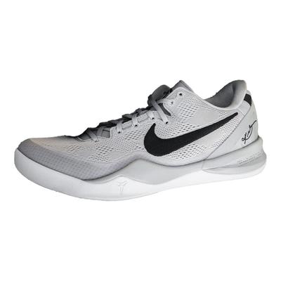 Kobe 8 Protro TB Promo Vlčí Šedá Černá Pánské Tenisky Bílé HM6469-001