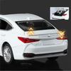 1/24 Lexus ES300h Alloy Car Model Diecasts Metal Luxy Vehicles Car Model High Simulation Sound and Light Collection Childrens Toy Gift