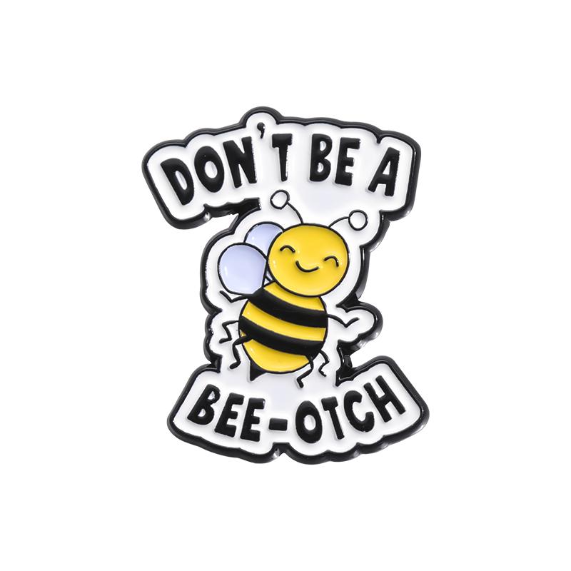 DON'T BE A DICKASAURUS Enamel Pins Custom CUNTCAKE TWATASAURUS Brooches Lapel Badges Cartoon Animal Jewelry Gift for Kids Friend