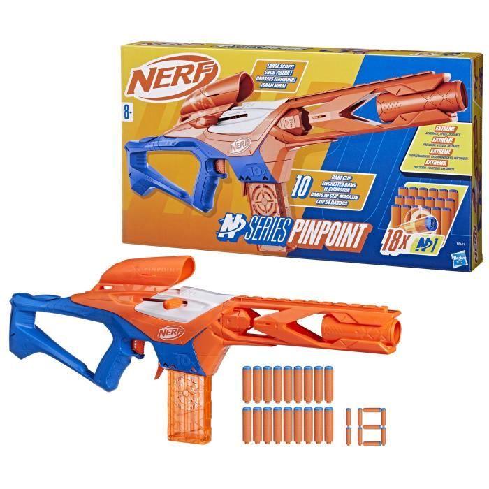 Nerf NSeries Pinpoint dart blaster, 18 N1 habszivacs dartsot tartalmaz, 8 éves kortól