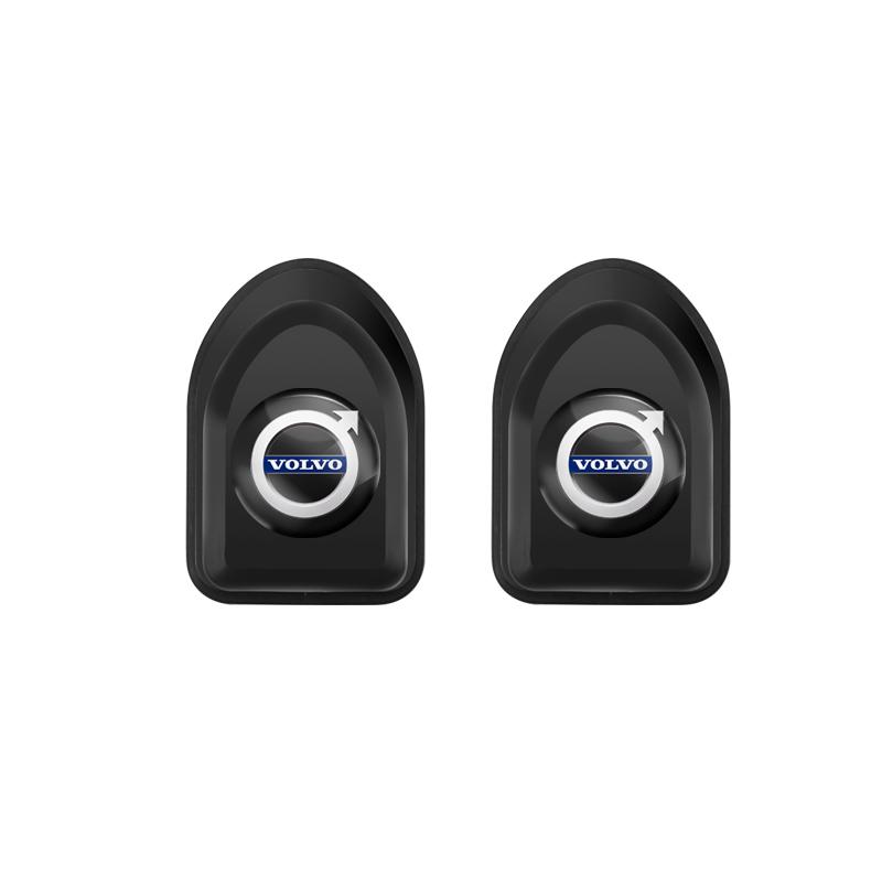 Para Volvo 2 Piezas Percha de Almacenamiento para Coche Ganchos con Logo de Coche Accesorios de Clavija Para Volvo XC90 V90 V60 XC60 V40 S80 S60 S90 C40 XC40 V70 XC70 RU8