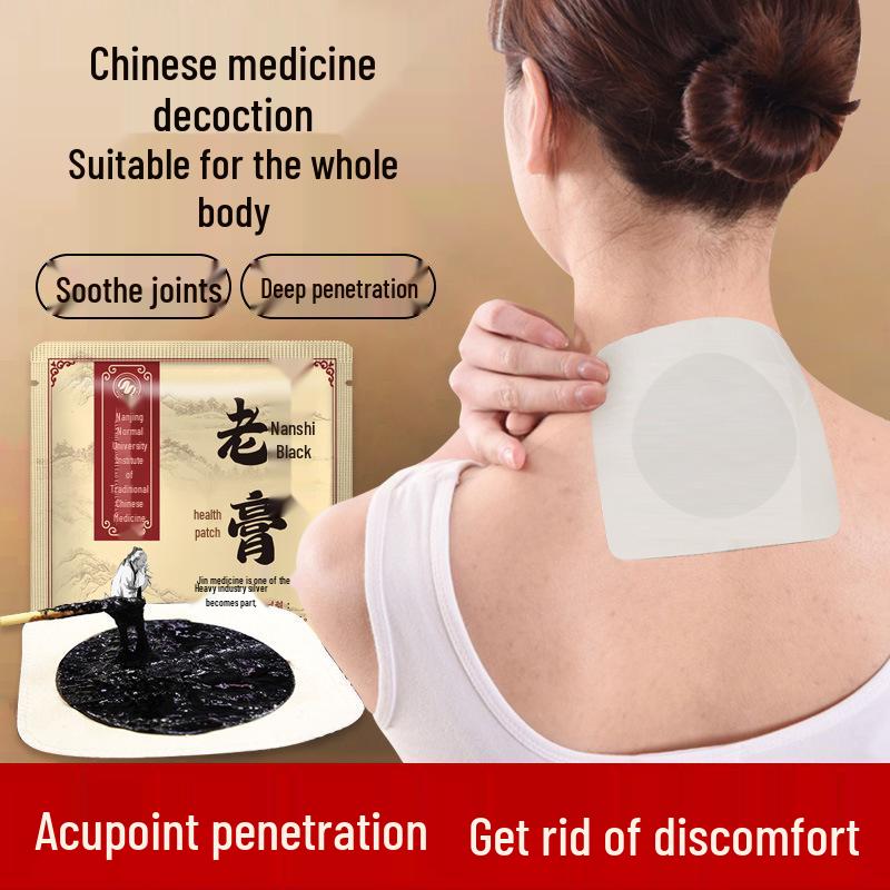 Plasture cu Extracte din Plante pentru Moxibustie pentru Ameliorarea Durerilor de Umăr, Gât și Articulații