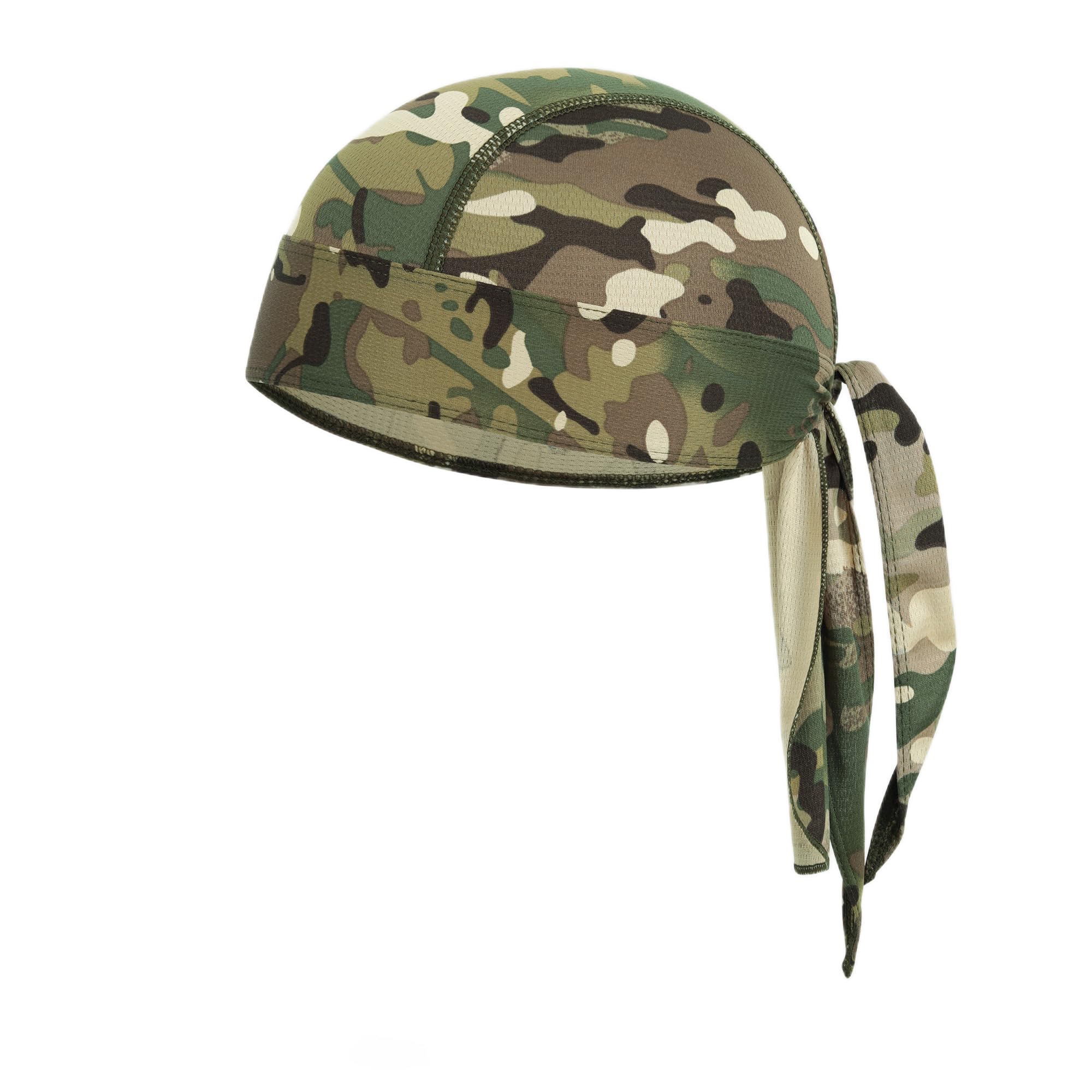 

Kakatrend Bandana Cap Camouflage Scorpion Quick Dry Sweat Absorption Pirate Hat UV Cut Sweat Stopper Men s Breathable Mesh Durag Skull Cap Bandana
