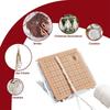 Makramee-Brettständer-Set Verstellbare Makramee-Werkzeuge Quastenbrett-Set Flecht-Bastel-Hilfsbrett Zum Fixieren von DIY-Strickarbeiten