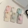 Funda Dopamine 15promax para iPhone 17 con soporte 1216, color sólido, simplicidad para 13 Soft