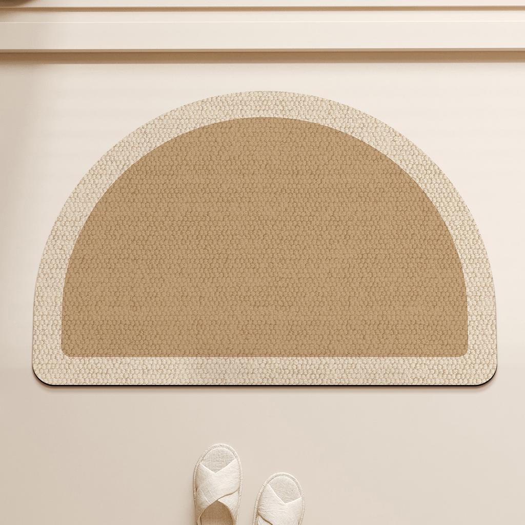 Wabi Sand Wind Bathroom Floor Mat Soft Diatom Mud Floor Mat Toilet Door Non-slip Absorbent Wear-resistant Foot Mat Diatom Mud