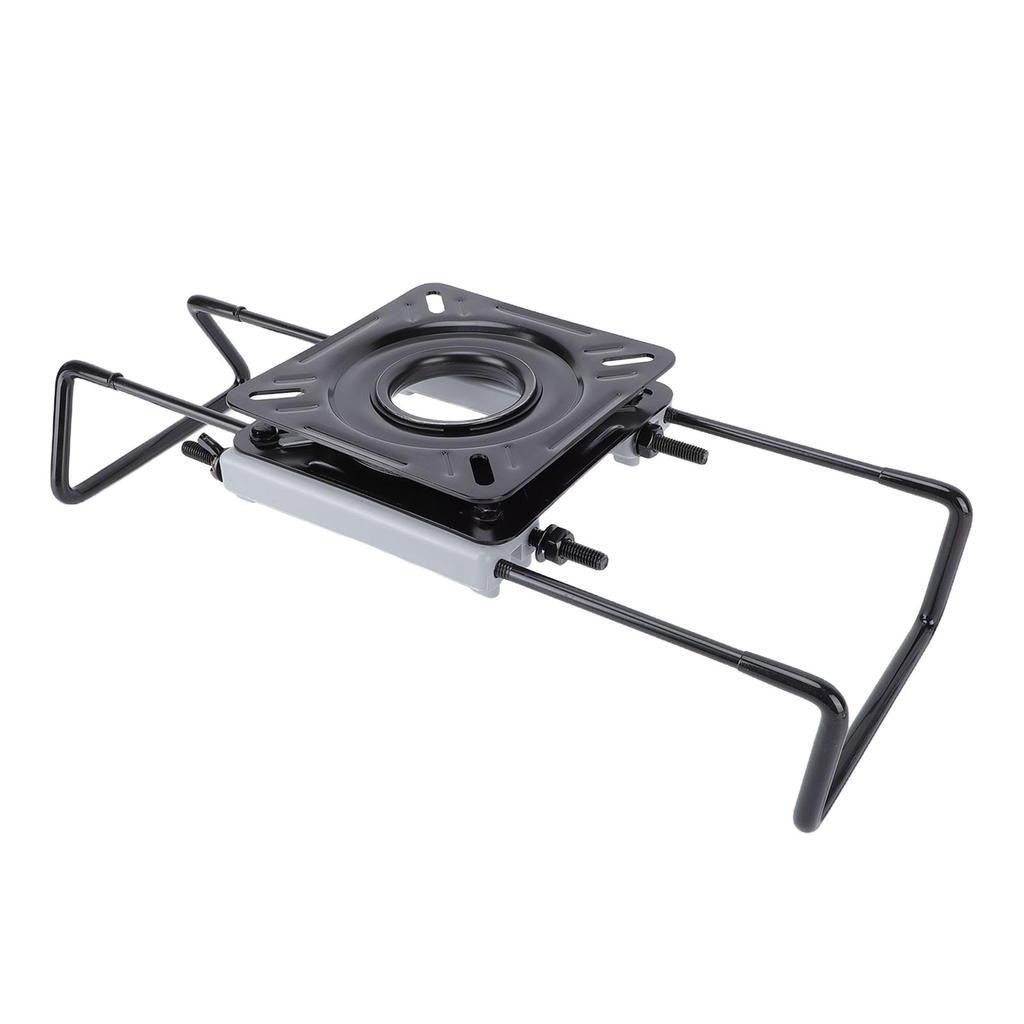 Clamp On Boat Seat Mount 360 Degrees Rotation Adjustable Height Multifunctional Boat Seat Swivel Base Mount