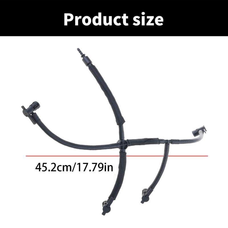 Fuel Return Line Hose Pipe 03L130235M 03L130235AJ Injector Nozzle Hose Replacement Part 03L130235D 1130157810