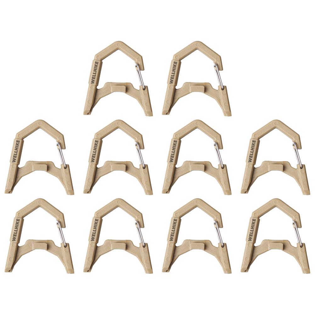 1-10pcs Tent Lamp Hanging Hook ABS GZ Light Hanger Camping Lantern Hanging Buckle for Outdoor Camping Fishing Camping Light Hook