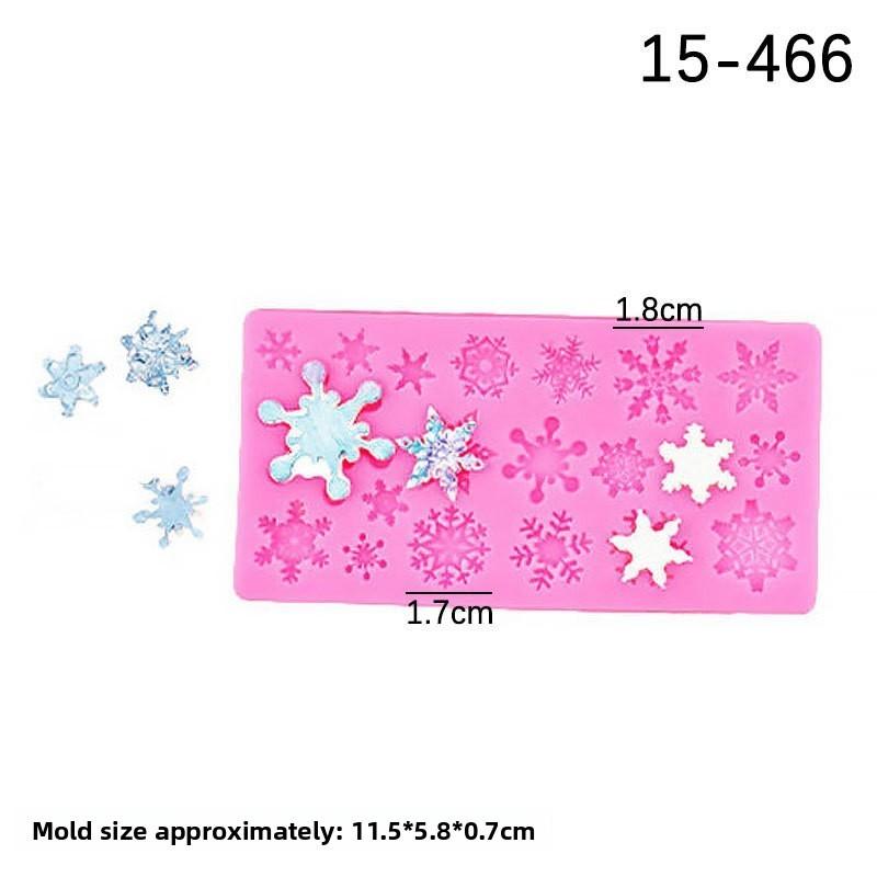 Conjunto de Moldes de Silicone de Natal Para Decorações de Bolo de Homem de Gengibre e Árvore DIY