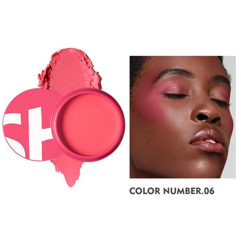 

9 кольорів матовий рум яна-бальзам для щік водостійкий і стійкий до поту зволожуючий рум яна для обличчя