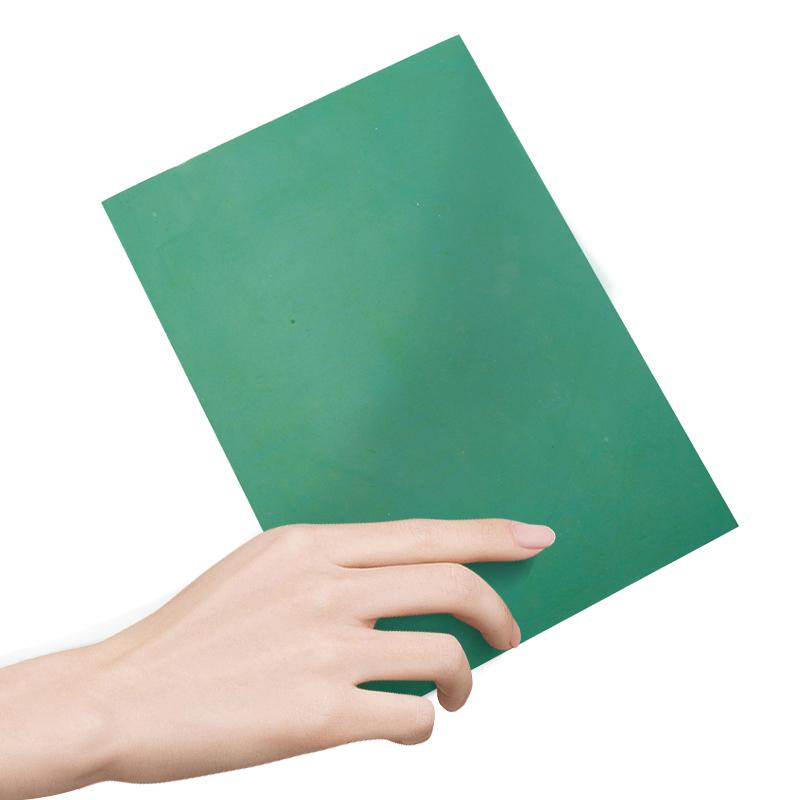 Druckplatten und Gravurplatten Grüne Kunststoffplatte Rund/Quadratisch/Rechteckig A6/A5/A4/A3 Umweltfreundliche Rohstoffe