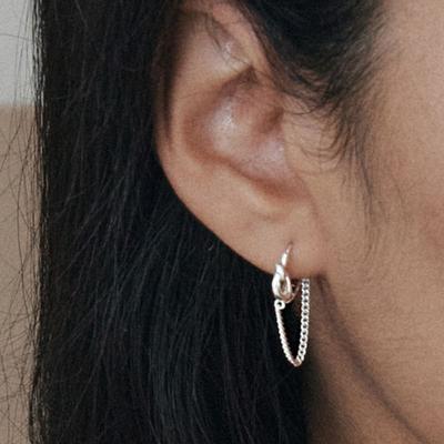 ATTICA Raw Bind Connect Earrings. Ebs019