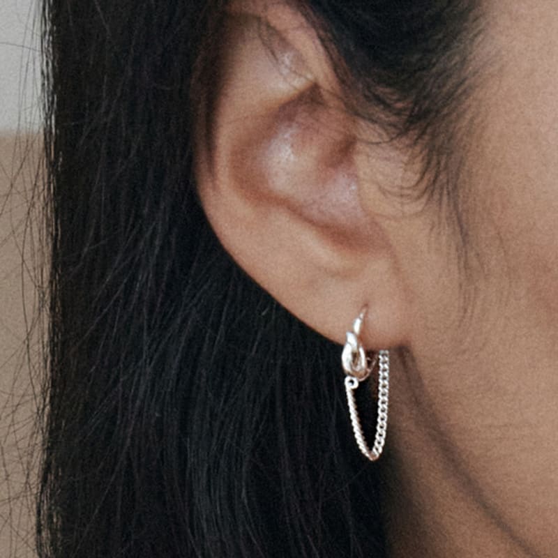 ATTICA bind connect earrings. ebs019