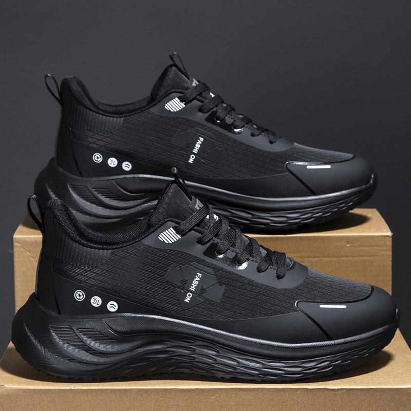 Men's casual sports shoes fashionable and versatile winter velvet men's shoes outdoor running shoes walking shoes men's shoes