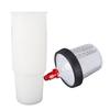 Spray   Bekervormpjes en Deksel Systeem Wegwerp 50 stuks 20,3 oz Vormpjes 50 stuks Dekseltjes 1 Harde Beker 1 Bevestiging   10 Dopjes 1 Mengstaafje 2 Adapters