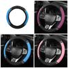 Fashionable Diamond Encrusted Steering Wheel Cover Decorative Diamond Pattern Steering Wheel Cover Simple Installation