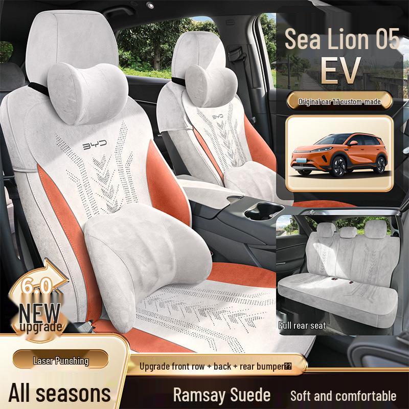 All-Season Full-Coverage Car Seat Covers for 2025 BYD Hiace 05EV