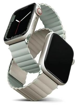 UNIQ Revix Band for Apple Watch 38/40/41mm, Green and Beige