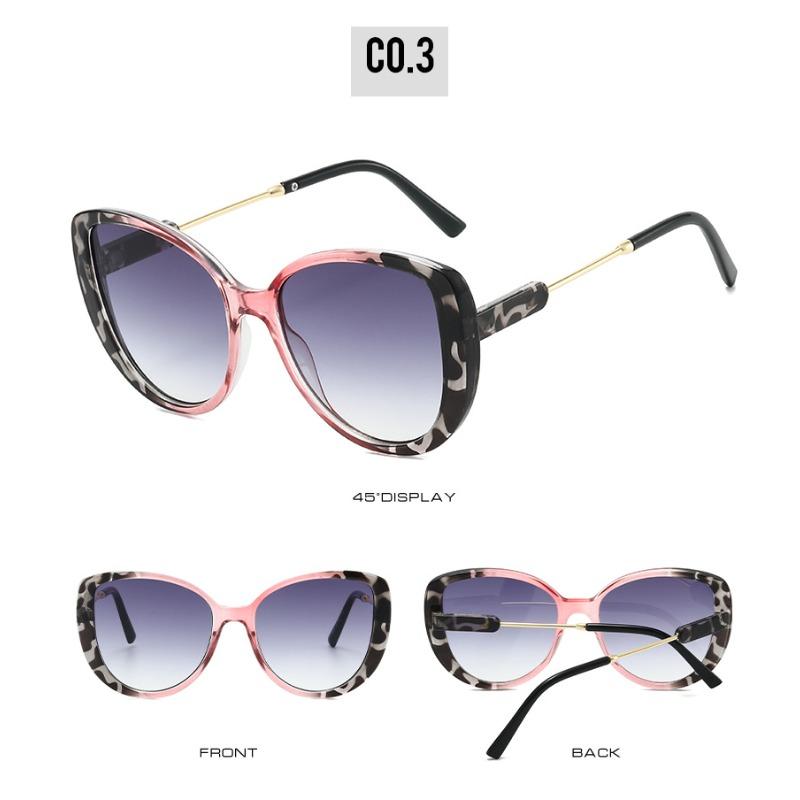 Fashion Cat Eye Sunglasses Outdoor UV400 Luxury Sunglasses New Summer UV-Protective for Women Street Style Eyewear Classic Driving Shades
