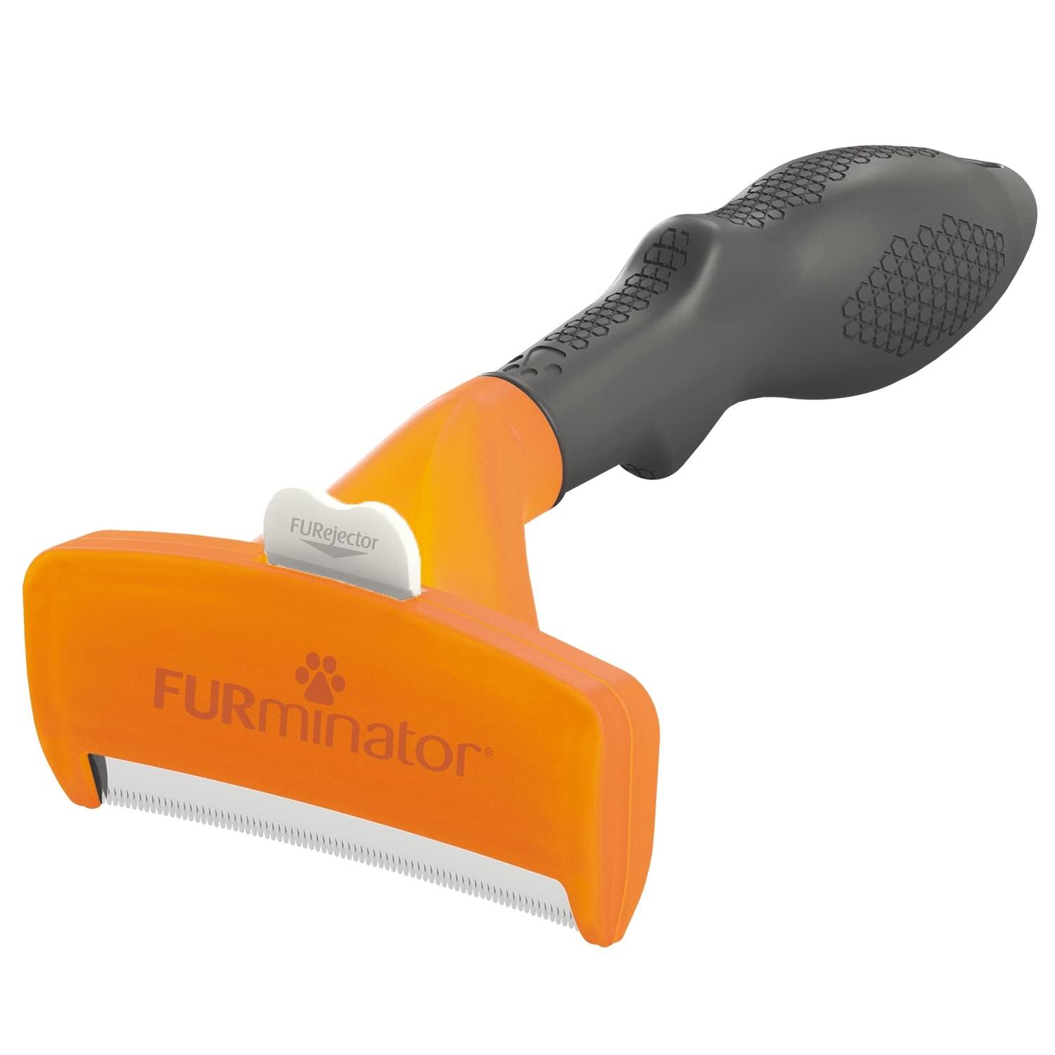 

Furminator Large Dog Brush All 2 Types- Vet-Designed, Gentle Deshedding & Hairball Solution, Easy Fur Removal For short-haired breeds