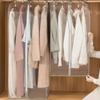Large Space PEVA  Down Jackets Overcoat Dust Cover Transparent Suit Coat Storage Bag Bedroom Wardrobe Hanging Dust-proof Bag