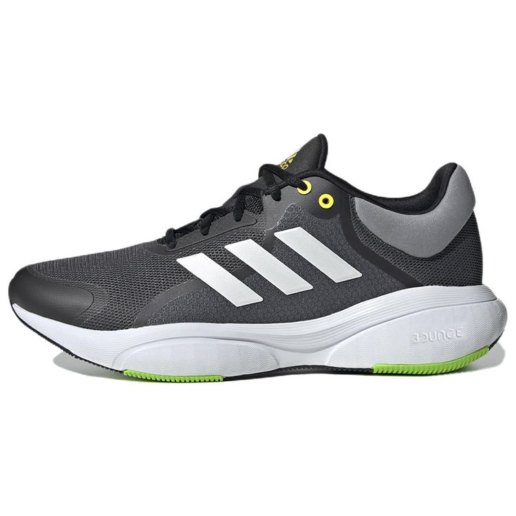 Adidas Response Comfortable Fabric Cushioning Low-Top Casual Running Shoes Men Sneakers Gray White GV9531