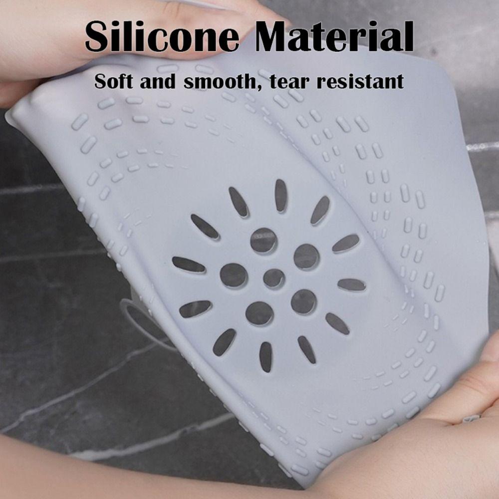 Silicone Deodorant Pad Non Slip Water Hair Stopper NEW Sewer Cover  Bathroom
