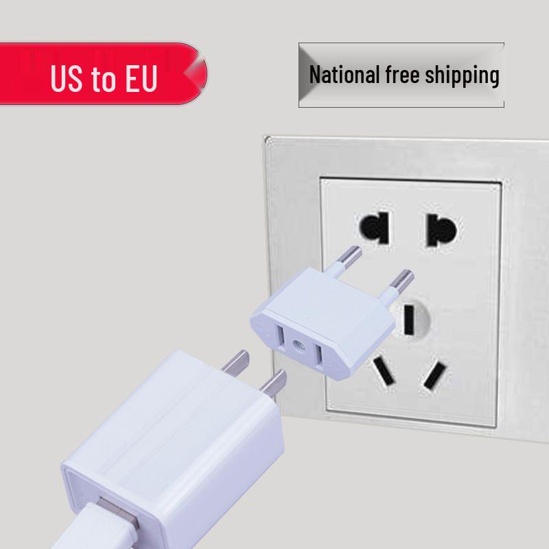 Avrupa'dan Amerika'ya Fiş Adaptörü 4.0: Fransız Yuvarlaktan Düz Güç Dönüştürücü