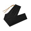 Women's Casual Solid Colour Elastic Waist Straight Casual Pants With Pockets