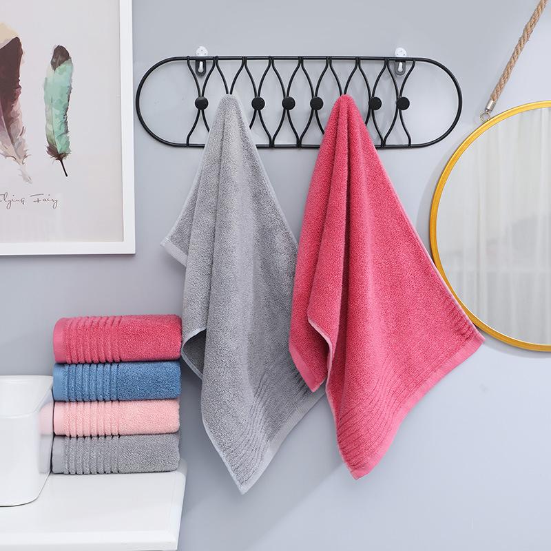 1/4/6PCS Red Bamboo Fiber Towels Sets Home Bath Towels Adults Face Towel Thick Absorbent Luxury Bathroom Towels Christmas Gift